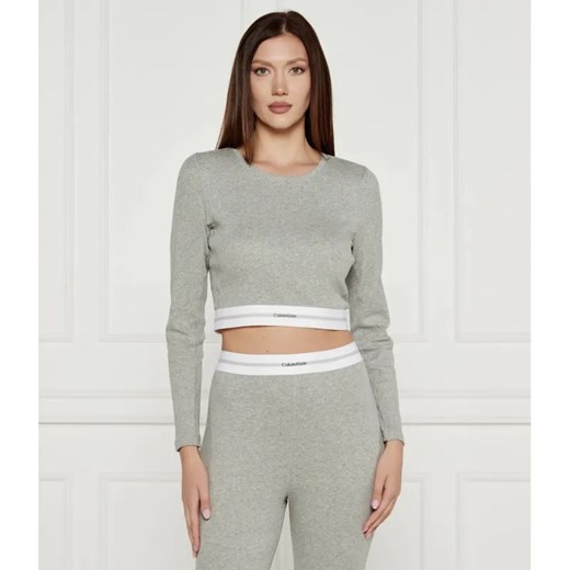 Calvin Klein Underwear Bluzka | Cropped Fit ze sklepu Gomez Fashion Store w kategorii Piżamy damskie - zdjęcie 184993013