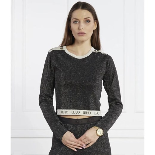 Liu Jo Sport Bluza | Cropped Fit ze sklepu Gomez Fashion Store w kategorii Bluzy damskie - zdjęcie 184993143