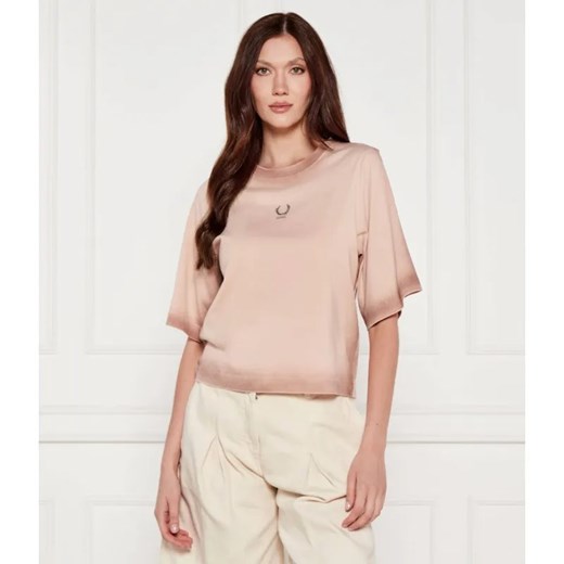 Pinko T-shirt Reimagine Pinko x Patrick McDowell | Oversize fit ze sklepu Gomez Fashion Store w kategorii Bluzki damskie - zdjęcie 184993220