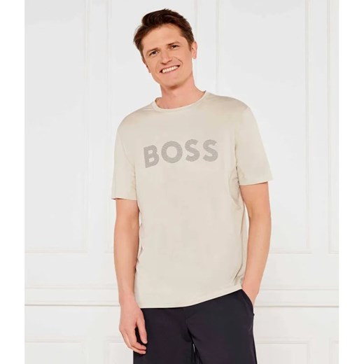 BOSS GREEN T-shirt Tee Active | Slim Fit | stretch ze sklepu Gomez Fashion Store w kategorii T-shirty męskie - zdjęcie 184993510