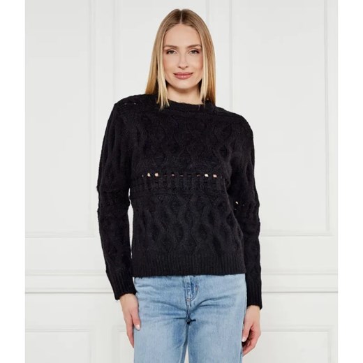 Silvian Heach Sweter | Regular Fit | z dodatkiem wełny ze sklepu Gomez Fashion Store w kategorii Swetry damskie - zdjęcie 184993514