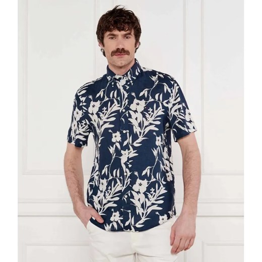 Tommy Hilfiger Lniana koszula TROPICAL | Regular Fit ze sklepu Gomez Fashion Store w kategorii Koszule męskie - zdjęcie 184993543