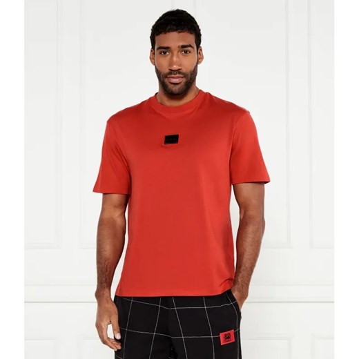 HUGO T-shirt Dugojelly | Oversize fit ze sklepu Gomez Fashion Store w kategorii T-shirty męskie - zdjęcie 184993563