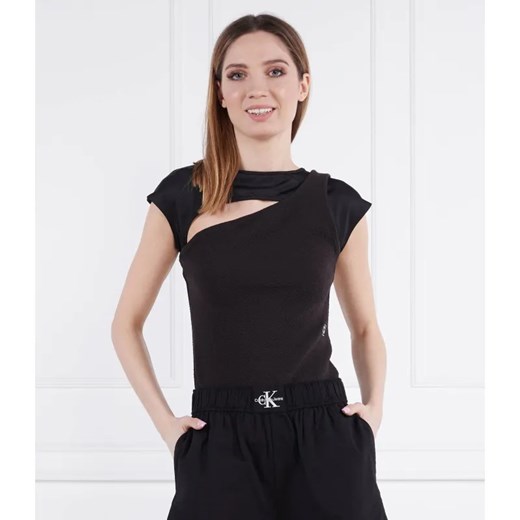 Calvin Klein Jeans Bluzka | Slim Fit ze sklepu Gomez Fashion Store w kategorii Bluzki damskie - zdjęcie 184993833