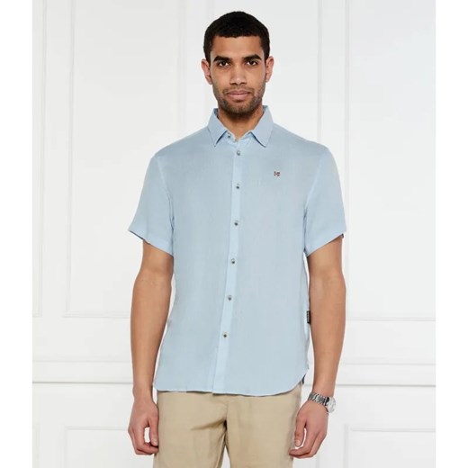 Napapijri Lniana koszula | Regular Fit ze sklepu Gomez Fashion Store w kategorii Koszule męskie - zdjęcie 184993893