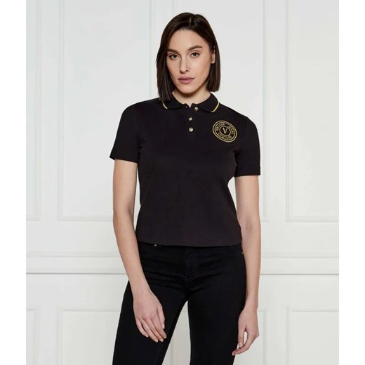 Versace Jeans Couture Polo | Regular Fit ze sklepu Gomez Fashion Store w kategorii Bluzki damskie - zdjęcie 184993933