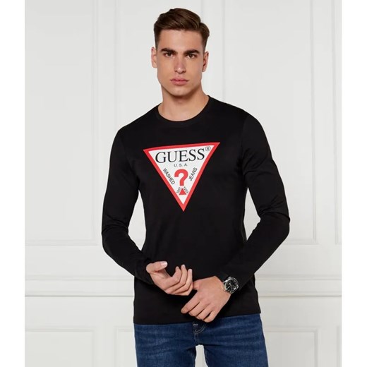 GUESS Longsleeve | Slim Fit ze sklepu Gomez Fashion Store w kategorii T-shirty męskie - zdjęcie 184994040