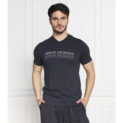 Armani Exchange T-shirt | Slim Fit ze sklepu Gomez Fashion Store w kategorii T-shirty męskie - zdjęcie 184994080