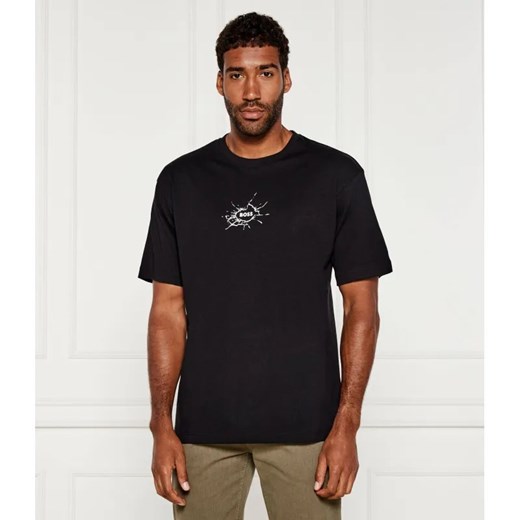 BOSS ORANGE T-shirt Te_voyage | Loose fit ze sklepu Gomez Fashion Store w kategorii T-shirty męskie - zdjęcie 184994240
