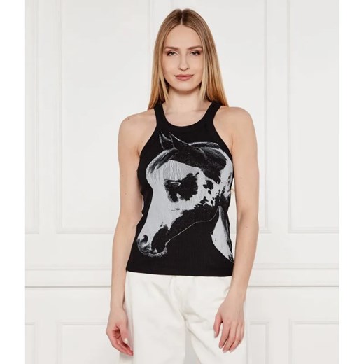 Pinko Top Reimagine Pinko x Patrick McDowell | Slim Fit ze sklepu Gomez Fashion Store w kategorii Bluzki damskie - zdjęcie 184994284