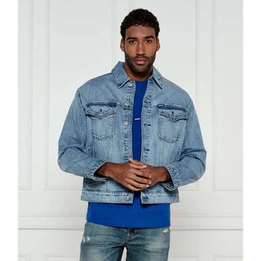 Hugo Blue Jeansowa kurtka Dex | Regular Fit ze sklepu Gomez Fashion Store w kategorii Kurtki męskie - zdjęcie 184994321