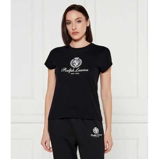 POLO RALPH LAUREN T-shirt Print Shop | Regular Fit ze sklepu Gomez Fashion Store w kategorii Bluzki damskie - zdjęcie 184994344