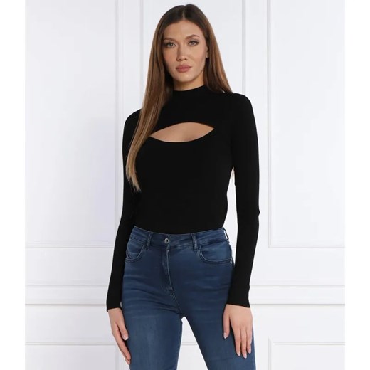 Patrizia Pepe Sweter | Slim Fit ze sklepu Gomez Fashion Store w kategorii Swetry damskie - zdjęcie 184994440