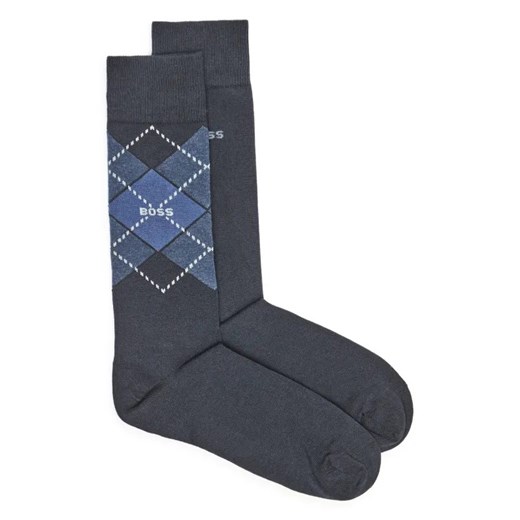 BOSS BLACK Skarpety 2-pack 2P RS Argyle CC ze sklepu Gomez Fashion Store w kategorii Skarpetki męskie - zdjęcie 184994453