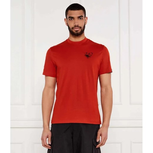 EA7 T-shirt | Regular Fit ze sklepu Gomez Fashion Store w kategorii T-shirty męskie - zdjęcie 184994470