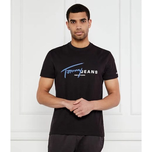 Tommy Jeans T-shirt | Regular Fit ze sklepu Gomez Fashion Store w kategorii T-shirty męskie - zdjęcie 184994500