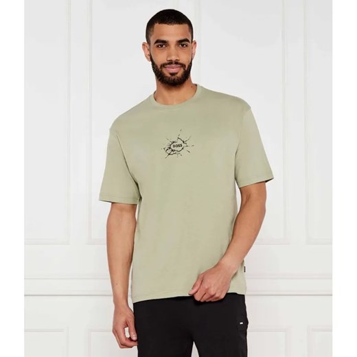 BOSS ORANGE T-shirt Te_voyage | Loose fit ze sklepu Gomez Fashion Store w kategorii T-shirty męskie - zdjęcie 184994523
