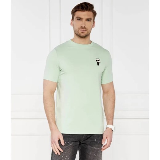 Karl Lagerfeld T-shirt | Regular Fit | stretch ze sklepu Gomez Fashion Store w kategorii T-shirty męskie - zdjęcie 184994584