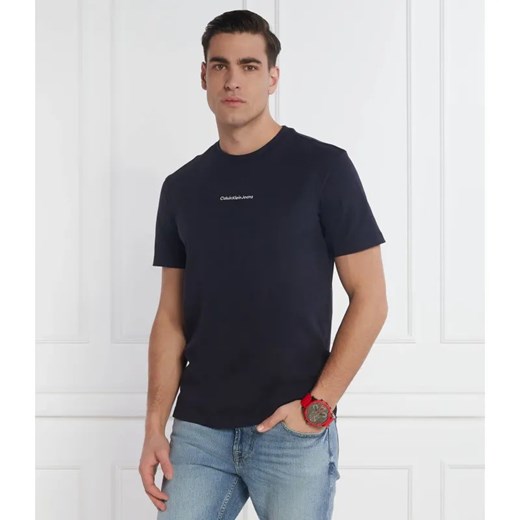 Calvin Klein Jeans T-shirt | Regular Fit ze sklepu Gomez Fashion Store w kategorii T-shirty męskie - zdjęcie 184994594