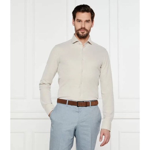 BOSS BLACK Koszula P-HANK-spread-243 | Slim Fit | stretch ze sklepu Gomez Fashion Store w kategorii Koszule męskie - zdjęcie 184994611