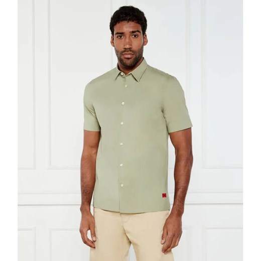 HUGO Koszula | Straight fit | stretch ze sklepu Gomez Fashion Store w kategorii Koszule męskie - zdjęcie 184994712