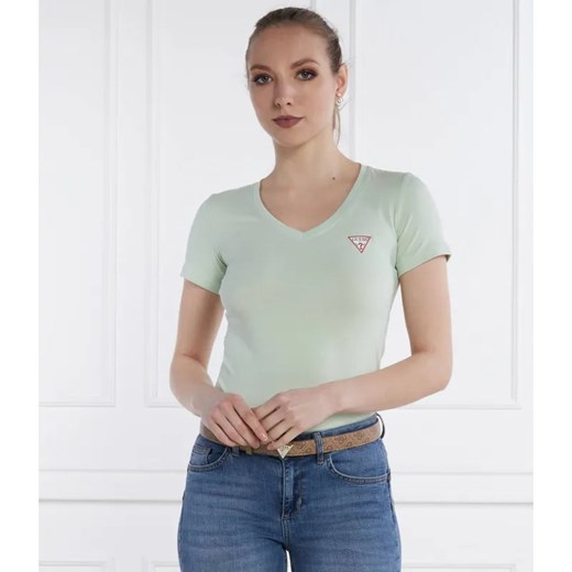 GUESS T-shirt | Slim Fit ze sklepu Gomez Fashion Store w kategorii Bluzki damskie - zdjęcie 184994720