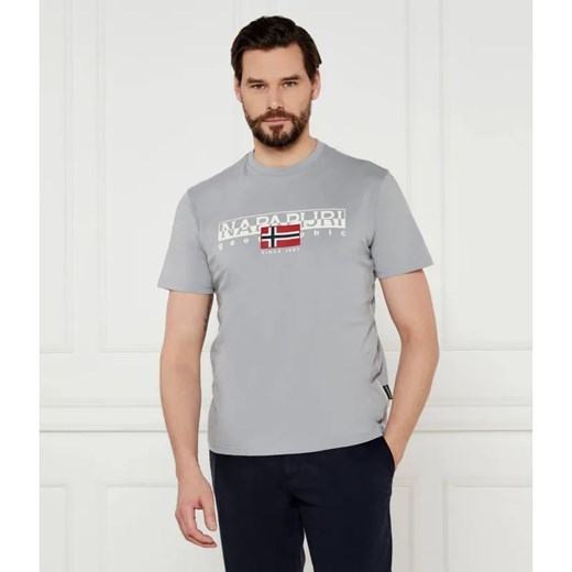 Napapijri T-shirt s-aylmer-h62 | Regular Fit ze sklepu Gomez Fashion Store w kategorii T-shirty męskie - zdjęcie 184994802