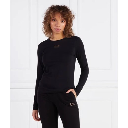 EA7 Bluzka | Regular Fit ze sklepu Gomez Fashion Store w kategorii Bluzki damskie - zdjęcie 184994873
