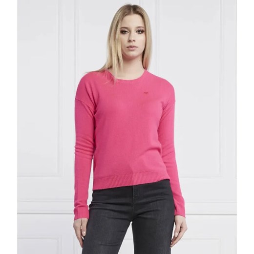 Pinko Kaszmirowy sweter FRISBEE 3 | Regular Fit ze sklepu Gomez Fashion Store w kategorii Swetry damskie - zdjęcie 184994892