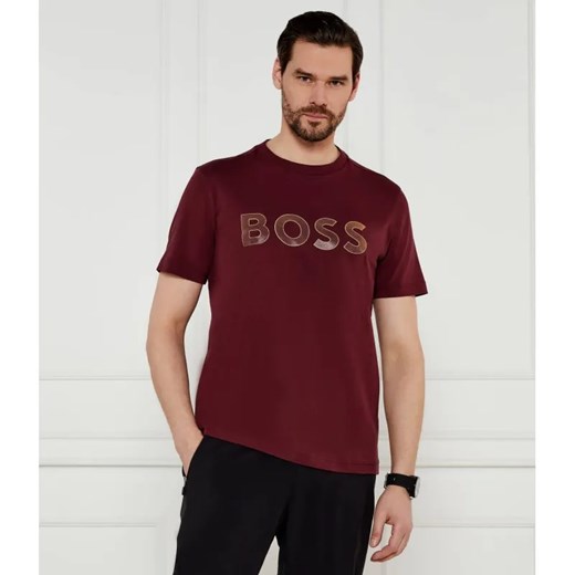 BOSS GREEN T-shirt TL Logo | Regular Fit | stretch ze sklepu Gomez Fashion Store w kategorii T-shirty męskie - zdjęcie 184994933