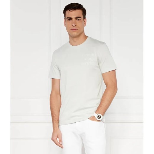 Calvin Klein Jeans T-shirt DIFFUSED STACKED | Regular Fit ze sklepu Gomez Fashion Store w kategorii T-shirty męskie - zdjęcie 184994974