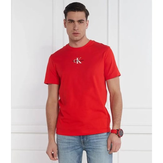Calvin Klein Jeans T-shirt | Regular Fit ze sklepu Gomez Fashion Store w kategorii T-shirty męskie - zdjęcie 184994991