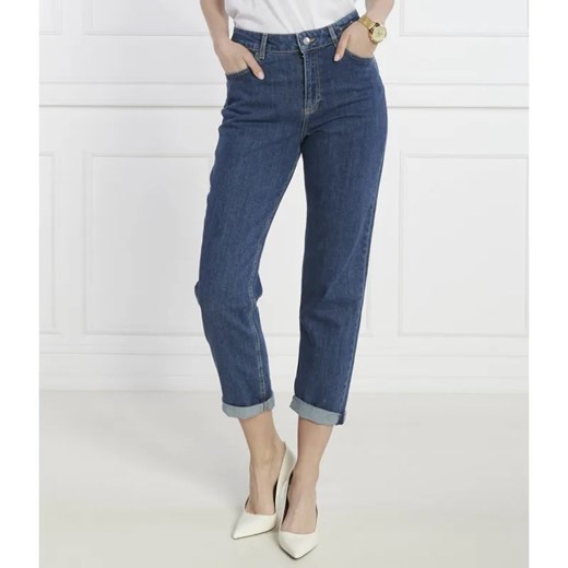 Marella SPORT Jeansy TOMBOY | Slim Fit | denim ze sklepu Gomez Fashion Store w kategorii Jeansy damskie - zdjęcie 184995021