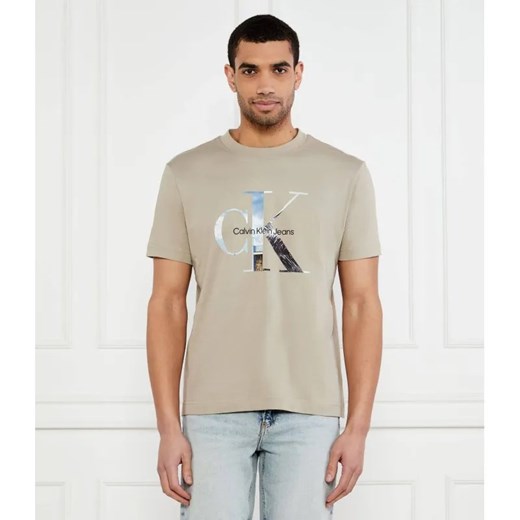 Calvin Klein Jeans T-shirt | Regular Fit ze sklepu Gomez Fashion Store w kategorii T-shirty męskie - zdjęcie 184995041