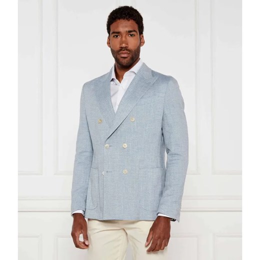 Windsor Marynarka 13 Salino | Shaped fit | z dodatkiem lnu ze sklepu Gomez Fashion Store w kategorii Marynarki męskie - zdjęcie 184995053
