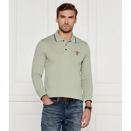 Aeronautica Militare Polo | Regular Fit ze sklepu Gomez Fashion Store w kategorii T-shirty męskie - zdjęcie 184995104