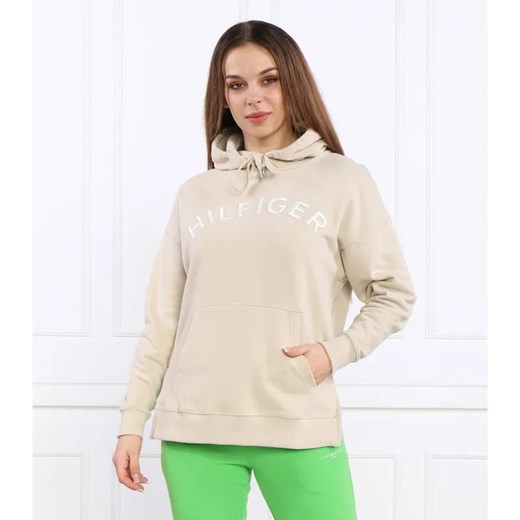 Tommy Hilfiger Bluza RLX HILFIGER VARSITY EMB HOODIE | Relaxed fit ze sklepu Gomez Fashion Store w kategorii Bluzy damskie - zdjęcie 184995164