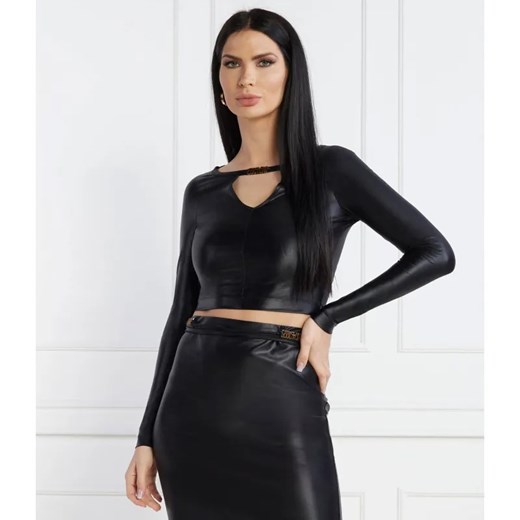 Versace Jeans Couture Bluzka | Cropped Fit ze sklepu Gomez Fashion Store w kategorii Bluzki damskie - zdjęcie 184995191