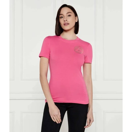 Versace Jeans Couture T-shirt | Slim Fit ze sklepu Gomez Fashion Store w kategorii Bluzki damskie - zdjęcie 184995192