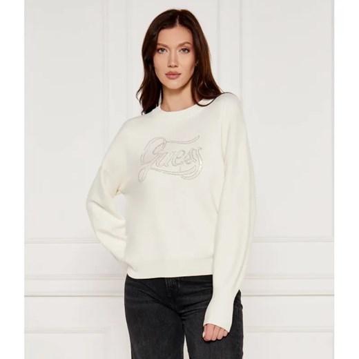 GUESS Sweter LAURA | Regular Fit ze sklepu Gomez Fashion Store w kategorii Swetry damskie - zdjęcie 184995263