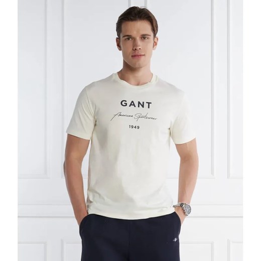 Gant T-shirt | Regular Fit ze sklepu Gomez Fashion Store w kategorii T-shirty męskie - zdjęcie 184995282