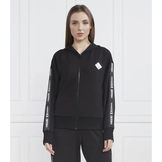 Armani Exchange Bluza | Regular Fit ze sklepu Gomez Fashion Store w kategorii Bluzy damskie - zdjęcie 184995304