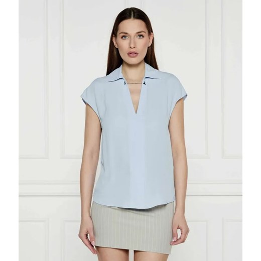 Patrizia Pepe Bluzka | Regular Fit ze sklepu Gomez Fashion Store w kategorii Bluzki damskie - zdjęcie 184995323