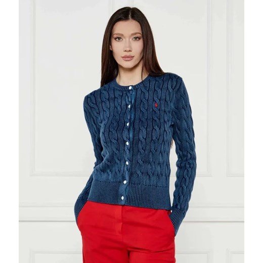 POLO RALPH LAUREN Kardigan | Slim Fit ze sklepu Gomez Fashion Store w kategorii Swetry damskie - zdjęcie 184995362