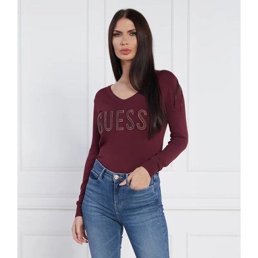 GUESS Sweter PASCALE | Regular Fit ze sklepu Gomez Fashion Store w kategorii Swetry damskie - zdjęcie 184995400