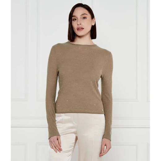 Marc Cain Wełniany sweter | Slim Fit ze sklepu Gomez Fashion Store w kategorii Swetry damskie - zdjęcie 184995404