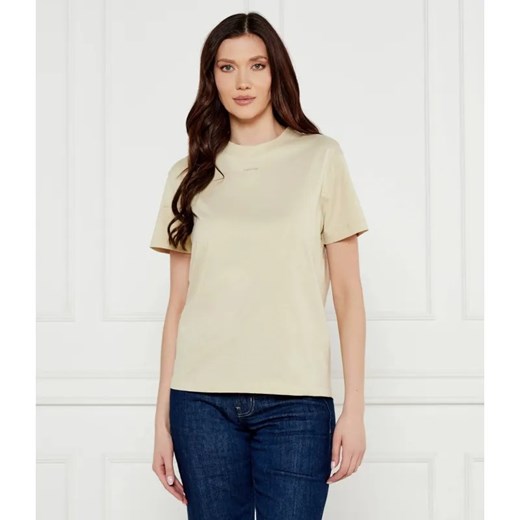 Calvin Klein T-shirt | Regular Fit ze sklepu Gomez Fashion Store w kategorii Bluzki damskie - zdjęcie 184995433
