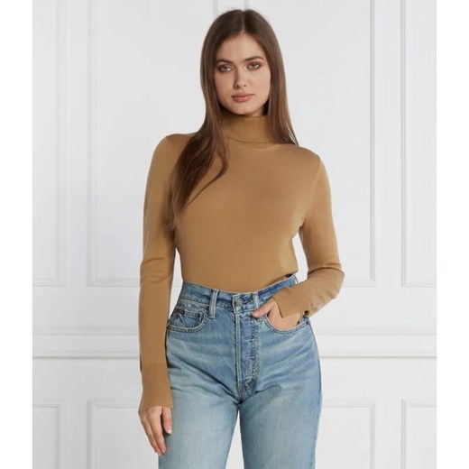 BOSS BLACK Wełniany golf Fasecta | Regular Fit ze sklepu Gomez Fashion Store w kategorii Swetry damskie - zdjęcie 184995560