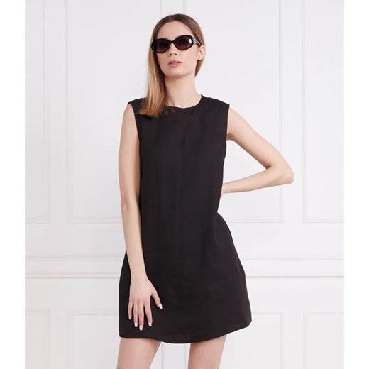 Marella SPORT Lniana sukienka ANGRI ze sklepu Gomez Fashion Store w kategorii Sukienki - zdjęcie 184995561