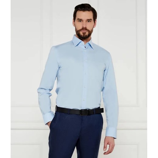 BOSS BLACK Koszula H-HANK-kent-C3-214 | Slim Fit | easy iron ze sklepu Gomez Fashion Store w kategorii Koszule męskie - zdjęcie 184995574